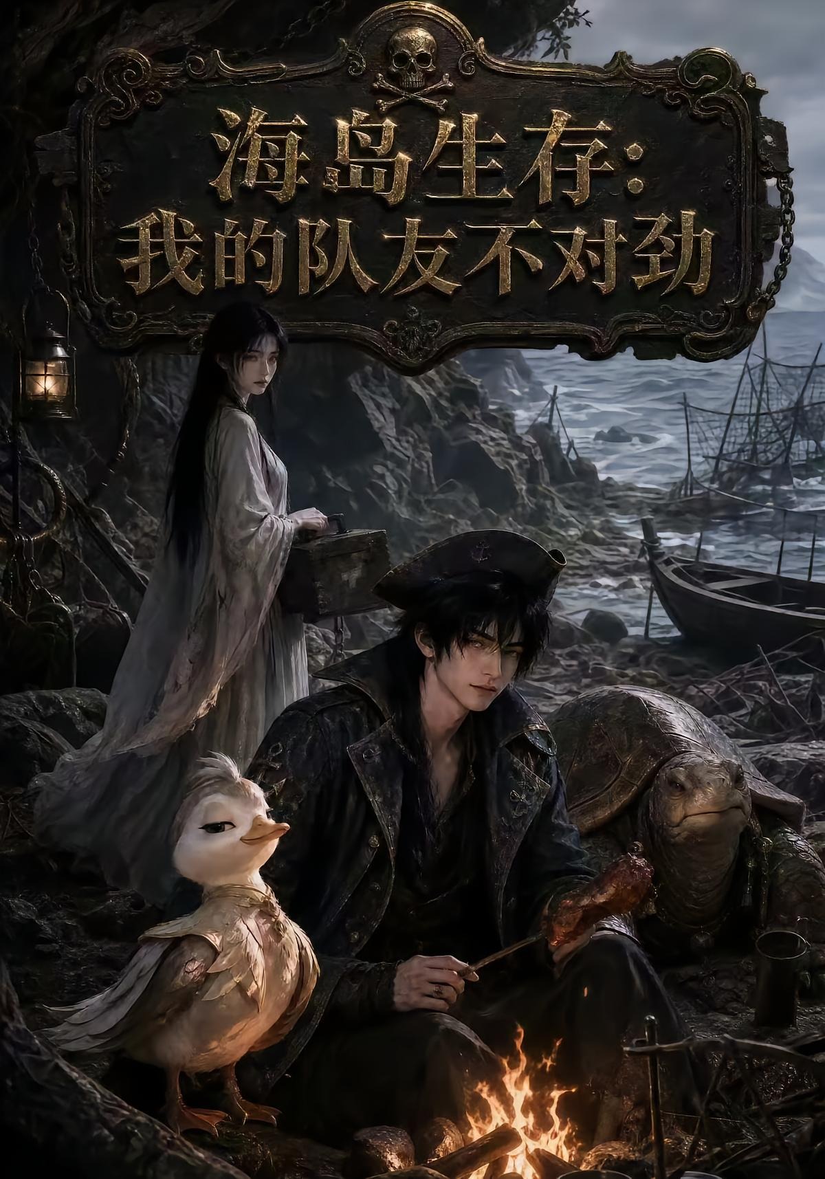 海岛生存：我的队友不对劲封面