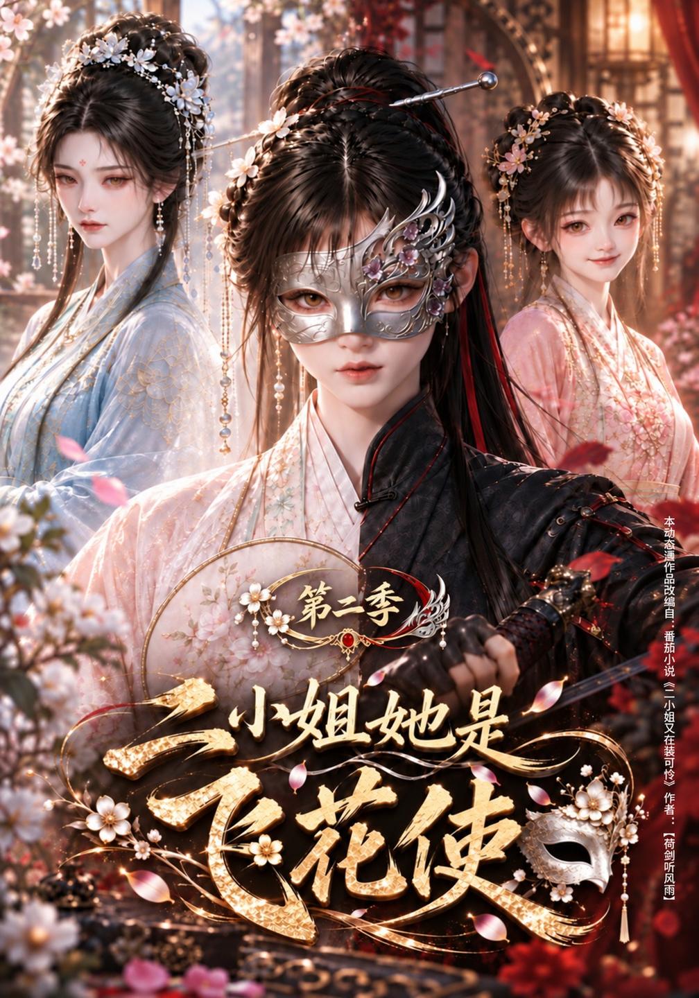 二小姐她是飞花使第二季封面